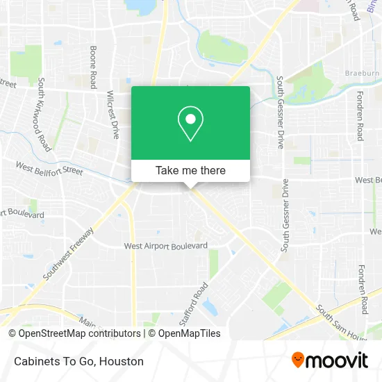 Cabinets To Go map