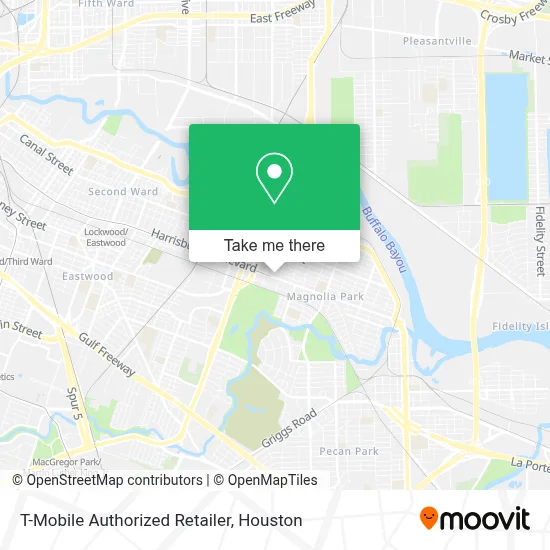 T-Mobile Authorized Retailer map