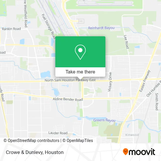 Crowe & Dunlevy map