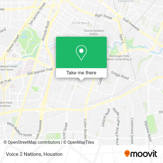 Voice 2 Nations map