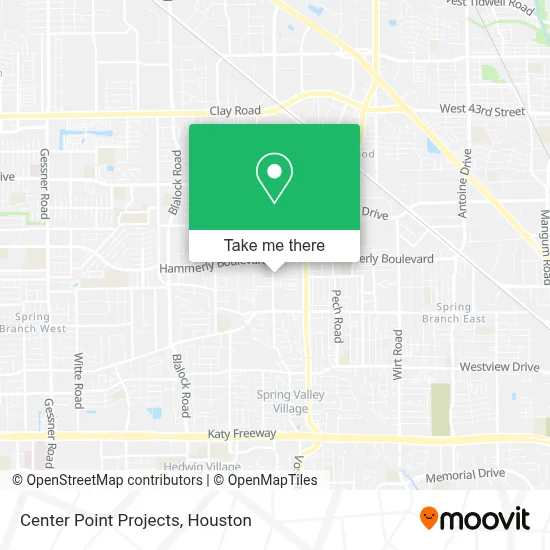 Center Point Projects map