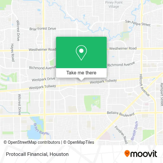 Protocall Financial map