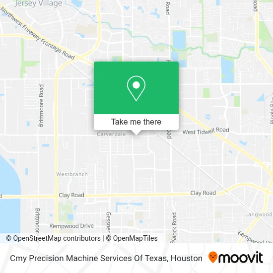 Cmy Precision Machine Services Of Texas map