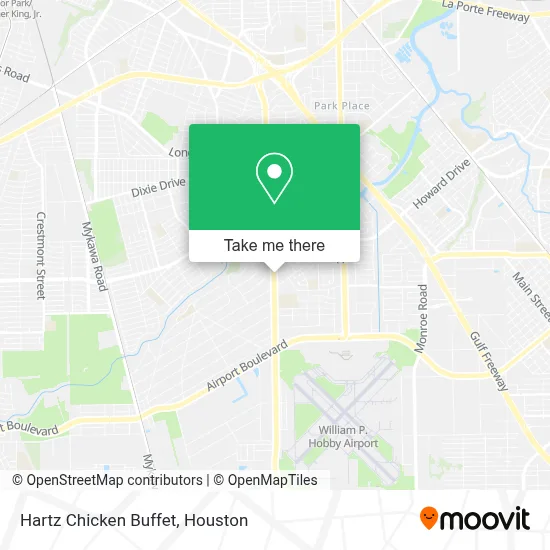 Hartz Chicken Buffet map