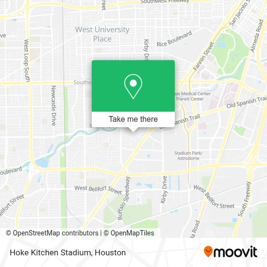 Hoke Kitchen Stadium map