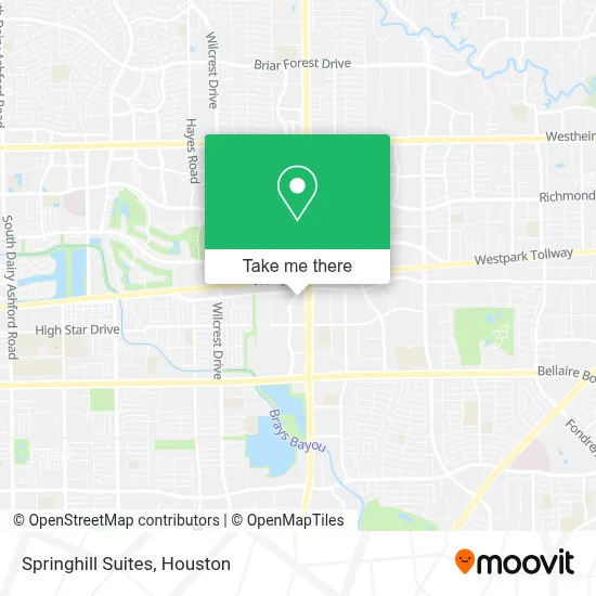 Springhill Suites map