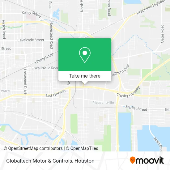 Globaltech Motor & Controls map