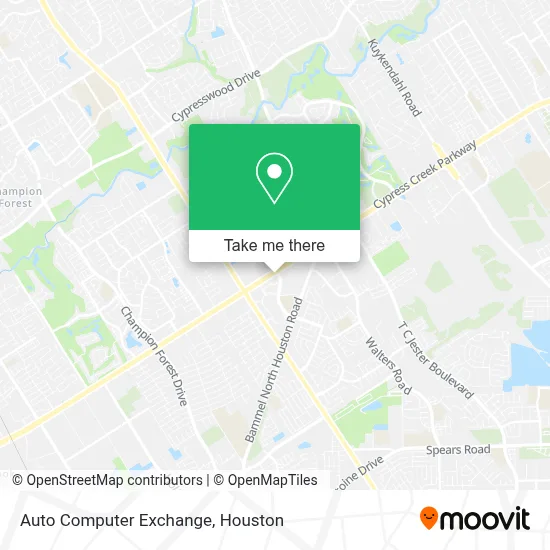 Auto Computer Exchange map