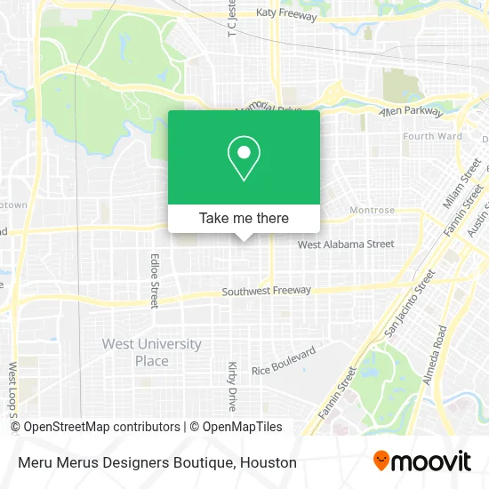 Meru Merus Designers Boutique map