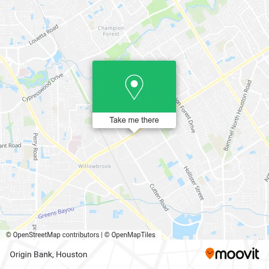 Origin Bank map