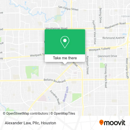 Alexander Law, Pllc map