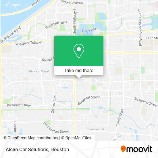 Alcan Cpr Solutions map