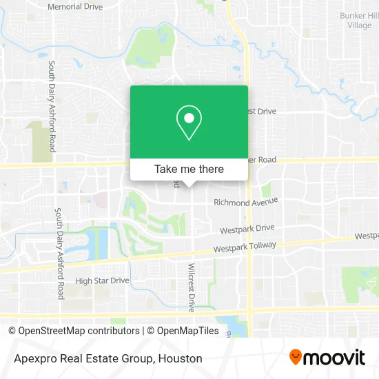 Apexpro Real Estate Group map