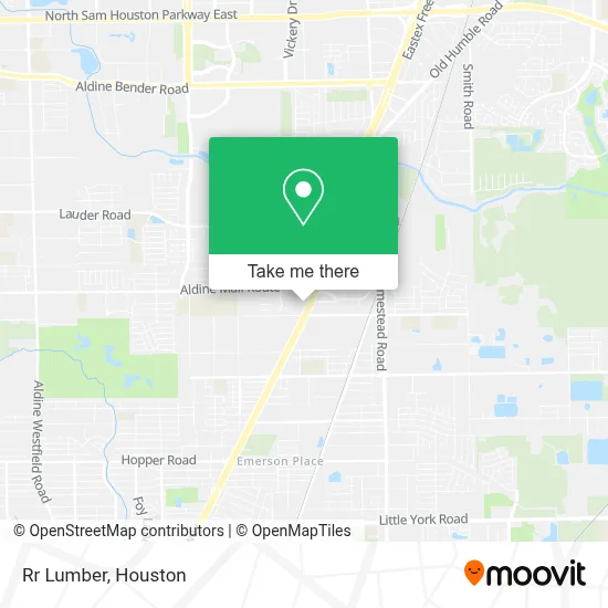 Rr Lumber map