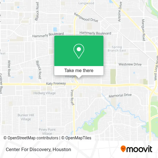 Center For Discovery map