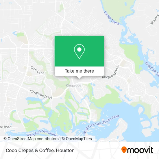 Coco Crepes & Coffee map