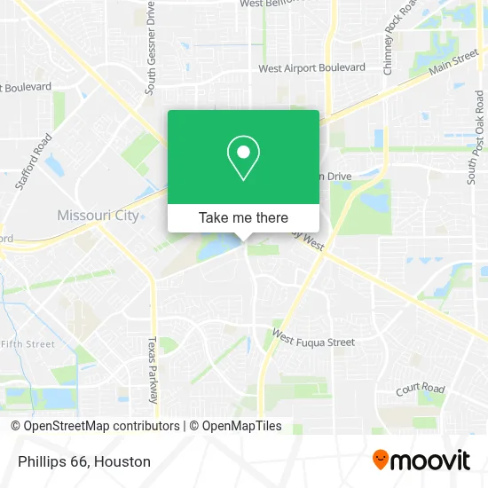 Phillips 66 map