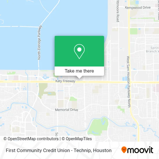 First Community Credit Union - Technip map