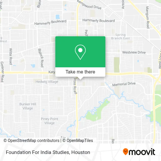 Foundation For India Studies map