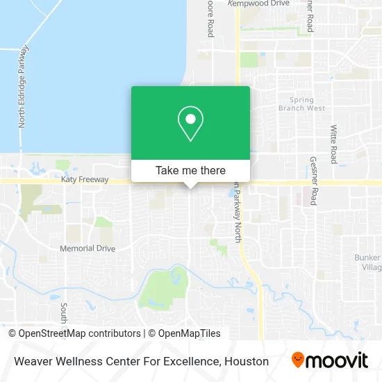 Weaver Wellness Center For Excellence map