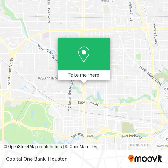 Capital One Bank map