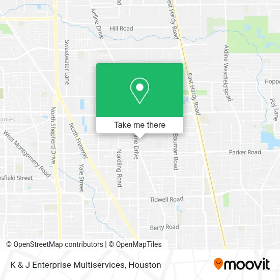 K & J Enterprise Multiservices map