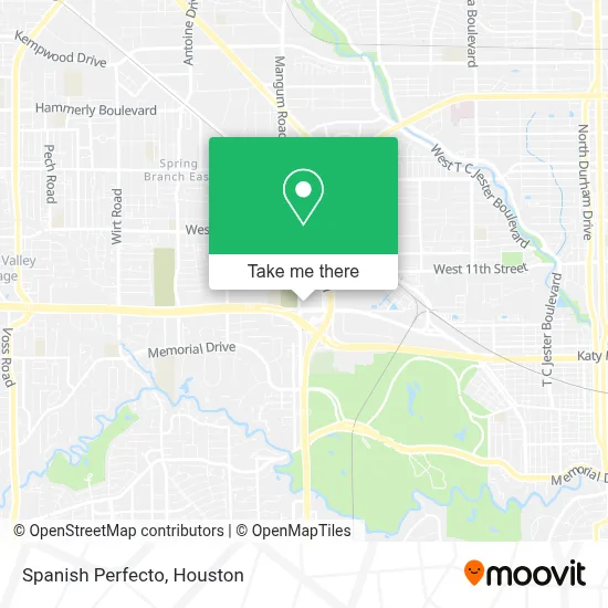 Spanish Perfecto map