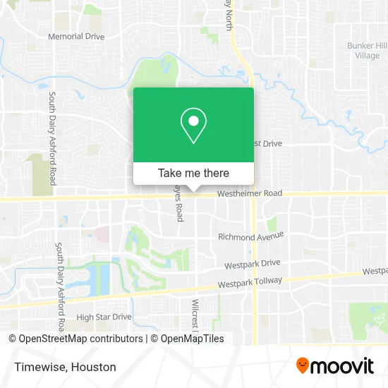 Timewise map