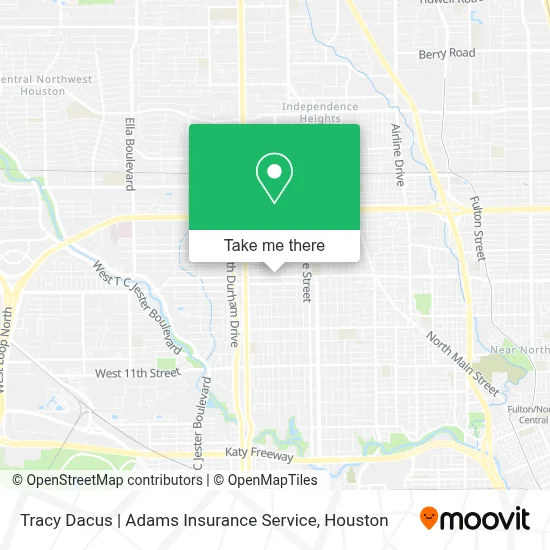 Tracy Dacus | Adams Insurance Service map