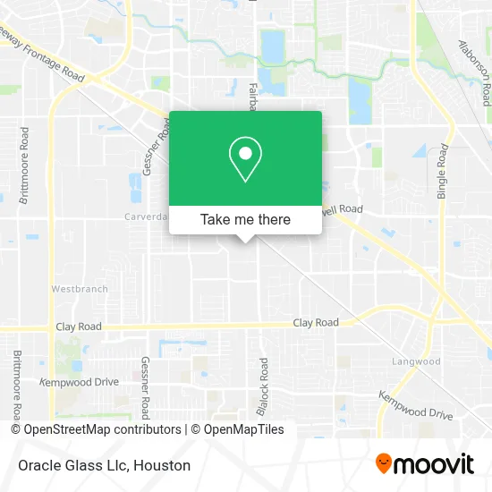 Oracle Glass Llc map