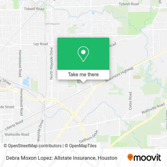 Debra Moxon Lopez: Allstate Insurance map