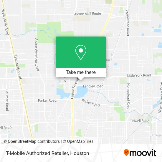 T-Mobile Authorized Retailer map