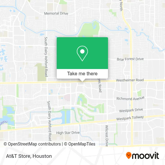 At&T Store map