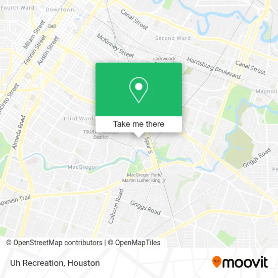 Uh Recreation map