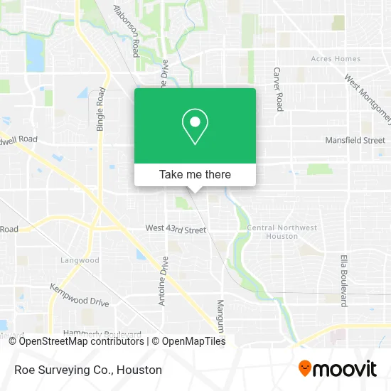 Roe Surveying Co. map