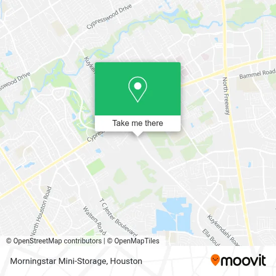 Morningstar Mini-Storage map