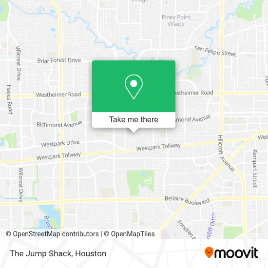 The Jump Shack map