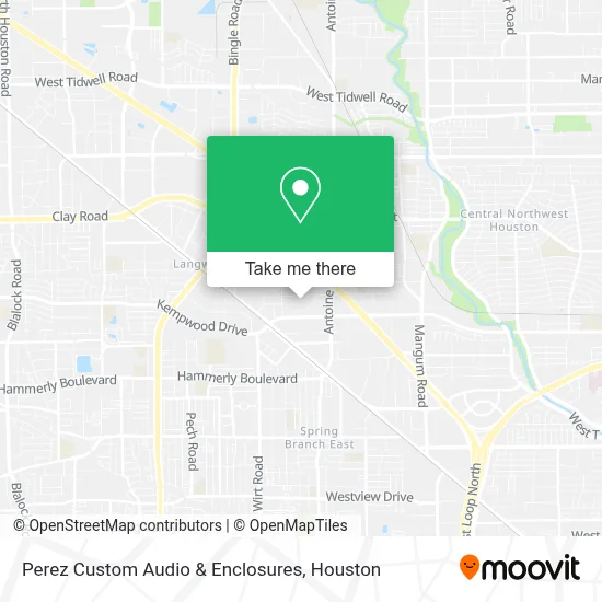 Perez Custom Audio & Enclosures map