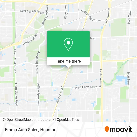 Emma Auto Sales map