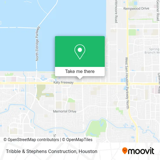 Tribble & Stephens Construction map