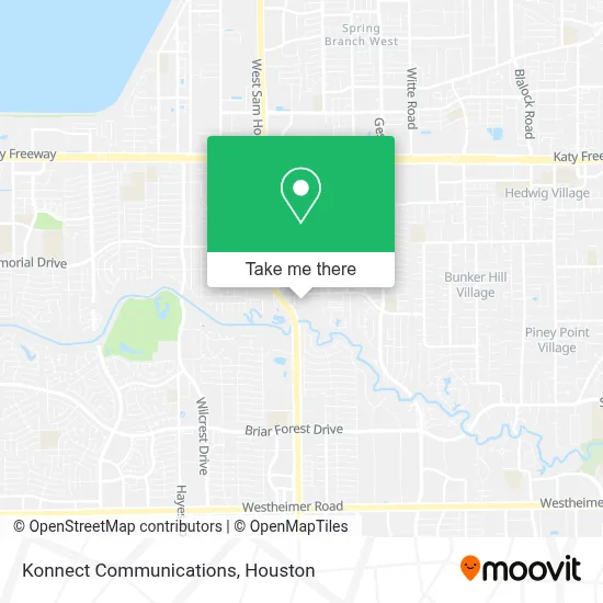 Konnect Communications map
