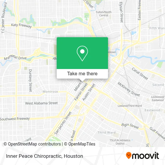 Inner Peace Chiropractic map