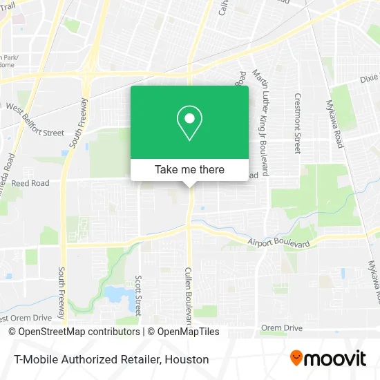 T-Mobile Authorized Retailer map