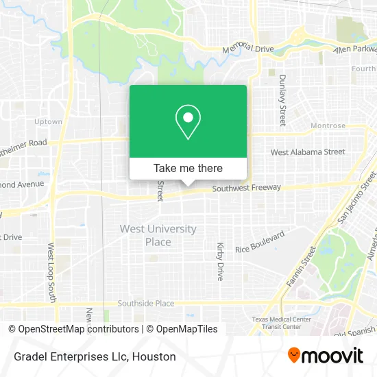 Gradel Enterprises Llc map