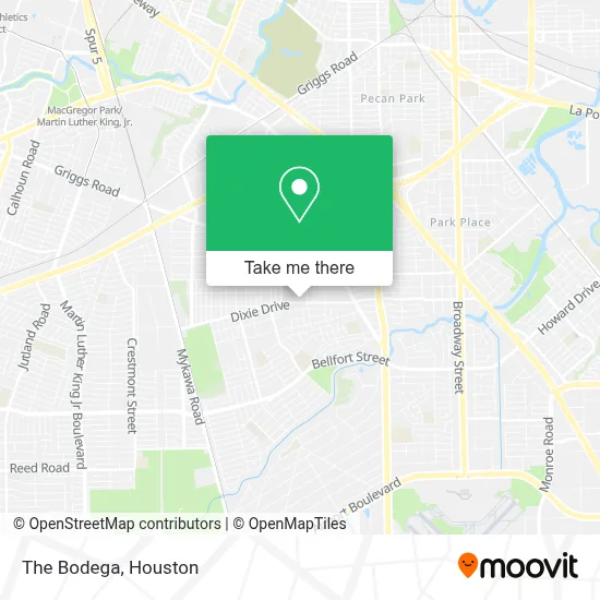 The Bodega map