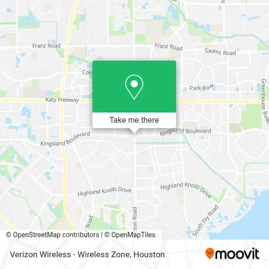 Verizon Wireless - Wireless Zone map