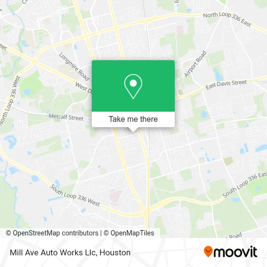 Mill Ave Auto Works Llc map