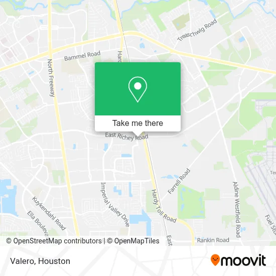 Valero map