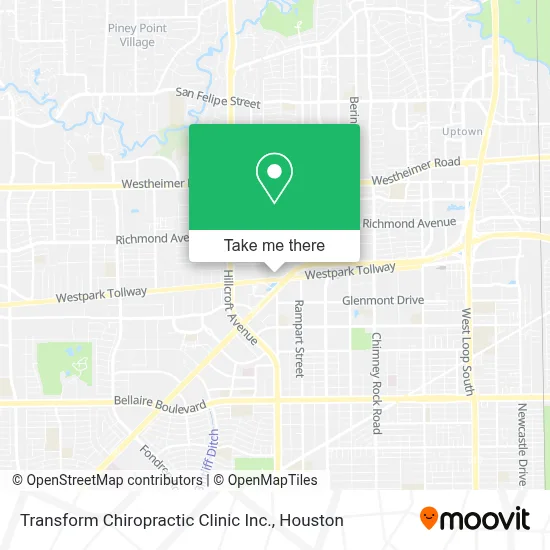 Transform Chiropractic Clinic Inc. map