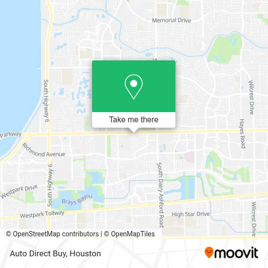 Auto Direct Buy map